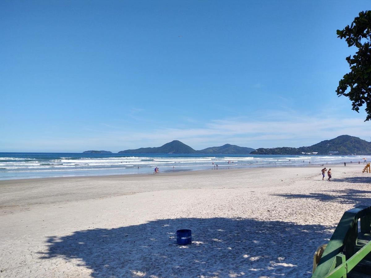 Apartamento Ubatuba - Praia grande - 250m da Praia Bagian luar foto