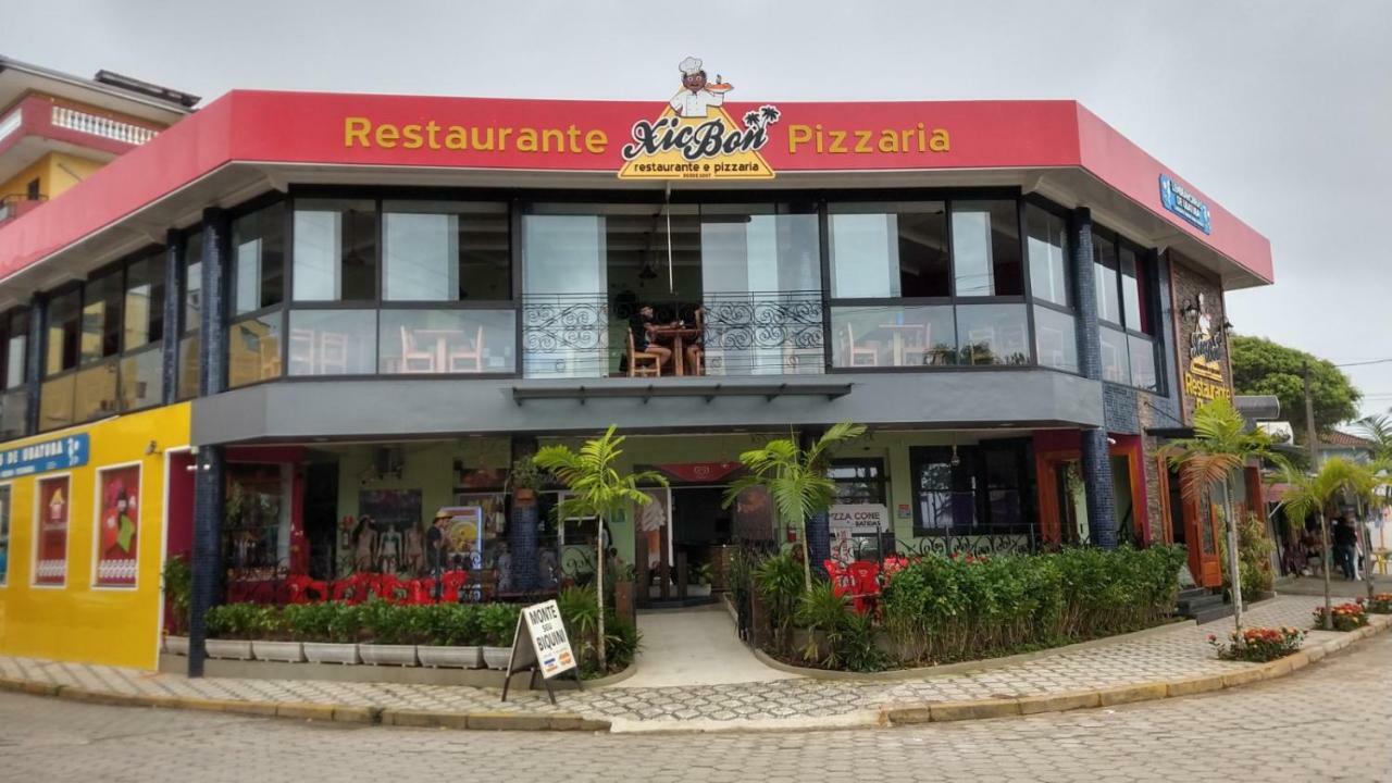 Apartamento Ubatuba - Praia grande - 250m da Praia Bagian luar foto