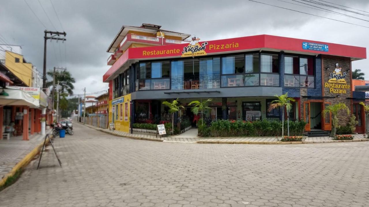 Apartamento Ubatuba - Praia grande - 250m da Praia Bagian luar foto